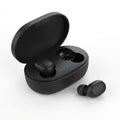 Crne bežične Bluetooth TWS slušalice sa kutijom za punjenje